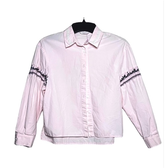 MISSOUL Embroidered Coastal Cowgirl Top - Picture 1 of 9